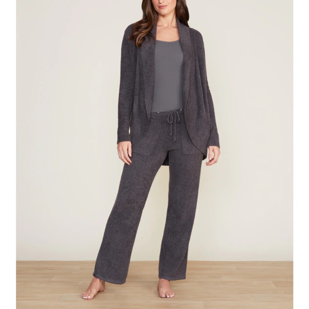 Barefoot Dreams CozyChic Lite Charcoal Cardi
